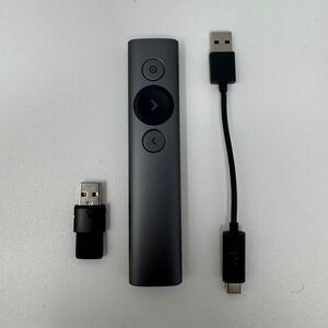 Logitech Spotlight Presentation Remote Slate Grey Bluetooth USB R-R0011